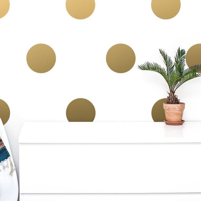 Vinilos Decorativos, Set de 4 Círculos (1 Color)