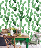 Papel decorativo Autoadhesivo Cactus en Acuarela, Rollo de 26" x 52"