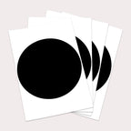 Vinilos Decorativos, Set de 4 Círculos (1 Color)