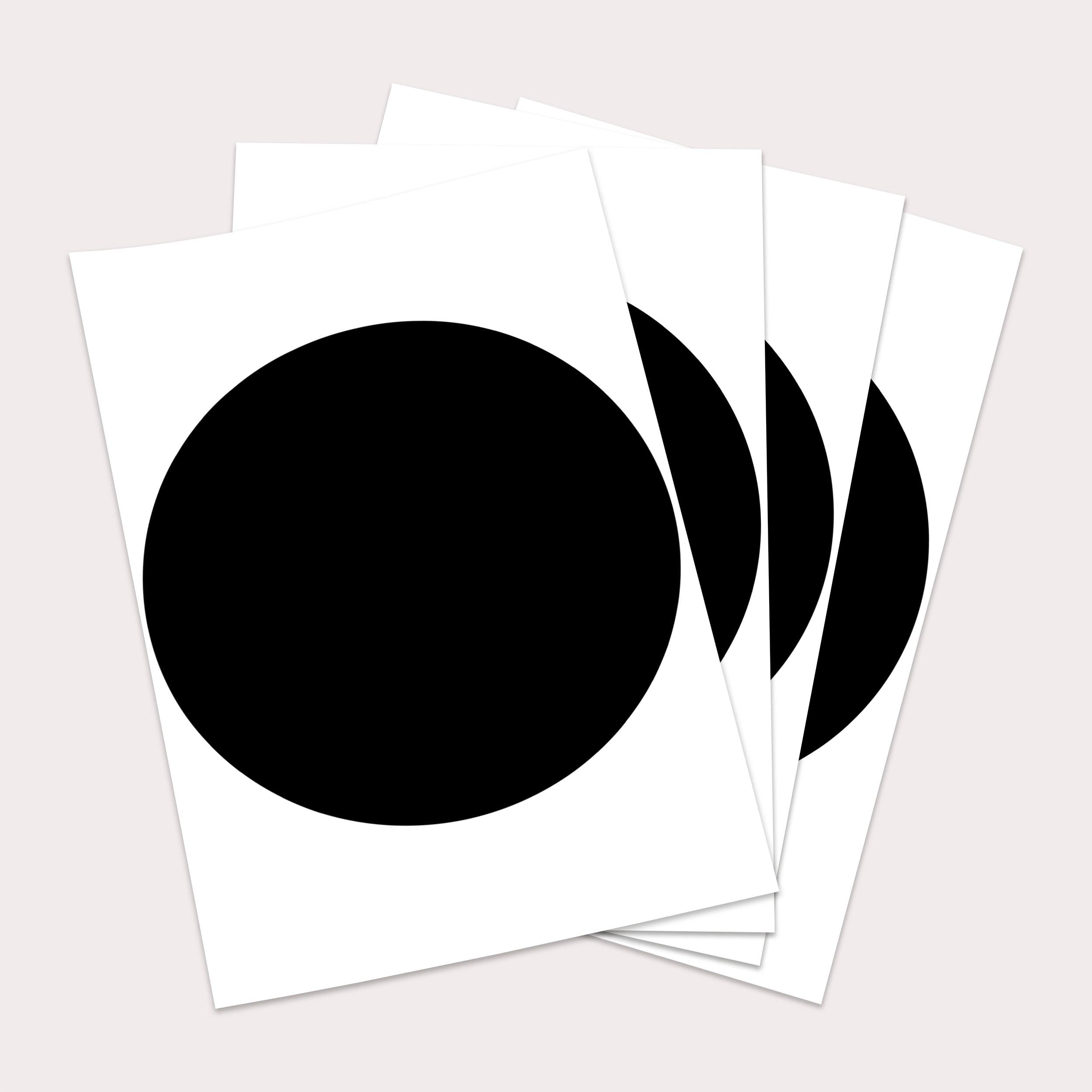 Vinilos Decorativos, Set de 4 Círculos (1 Color)