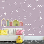 Set de 48 Formas Geométricas, Vinilos Decorativos