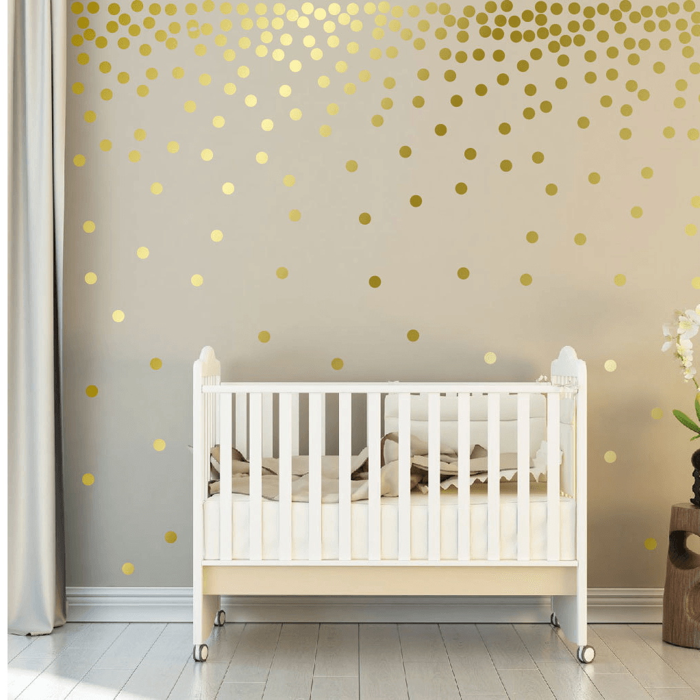 Vinilos Decorativos, Set de 24 Lunares Azul Beach House 472