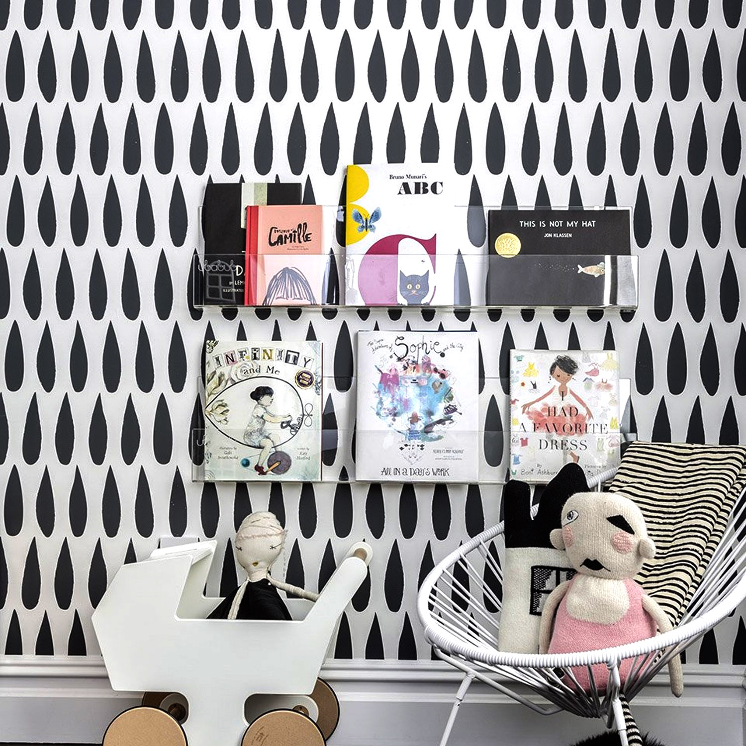 Vinilos Decorativos Gotas de 1.6"x5.7"