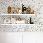 Vinilos Decorativos, Set de 84 Mini Lunares (1 Color) Gris suave