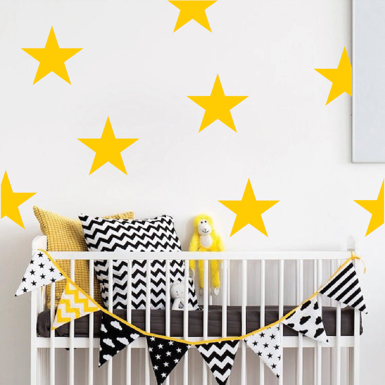 Vinilos Decorativos, Set de 8 Estrellas