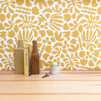 Vinilos Decorativos, Set de 268 Siluetas Naturales Amarillo 459