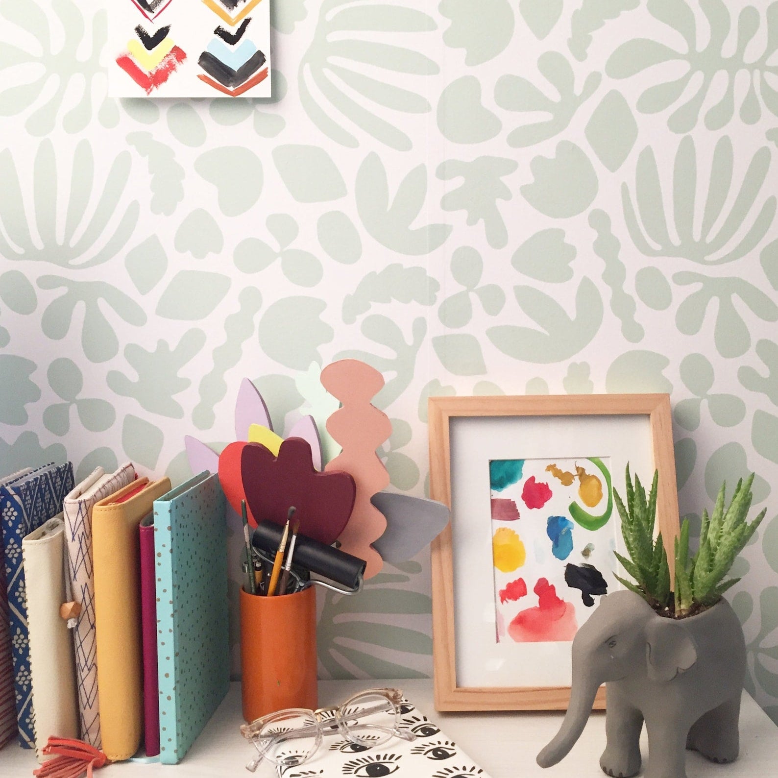 Vinilos Decorativos, Set de 268 Siluetas Naturales