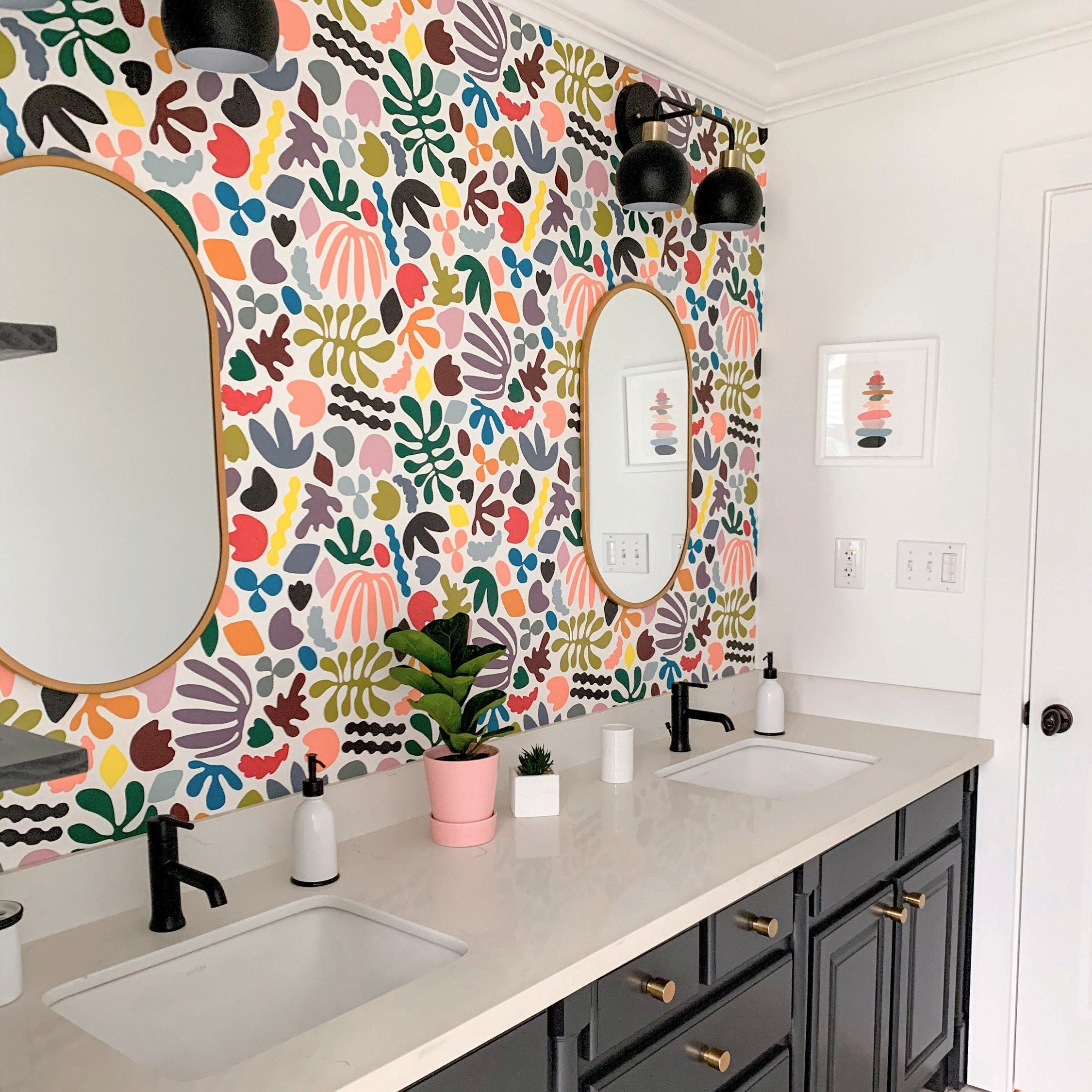 Vinilos Decorativos, Set de 268 Siluetas Naturales