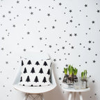 Vinilos Decorativos, Set de 45 Estrellitas