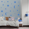 Vinilos Decorativos, Set 2 Luna + 18 Estrellas