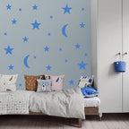 Vinilos Decorativos, Set 2 Luna + 18 Estrellas