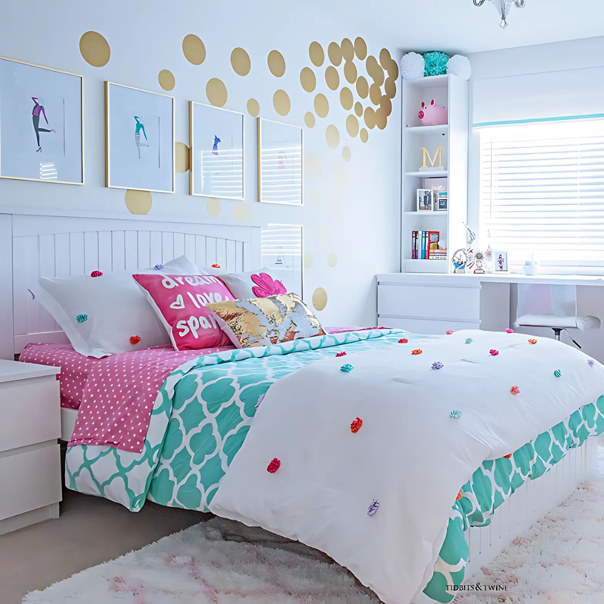 Vinilos Decorativos, Set de 9 Multi Círculos