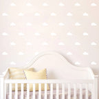 Vinilos Decorativos, Set de 12 Nubes Blanco 010