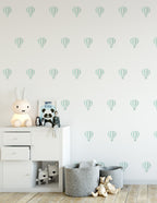 Vinilos Decorativos, Set de 8 Globos Aéreos Limón 631-495