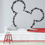 Vinilos Decorativos, Set de 40 Mickey Mouse Negro 070