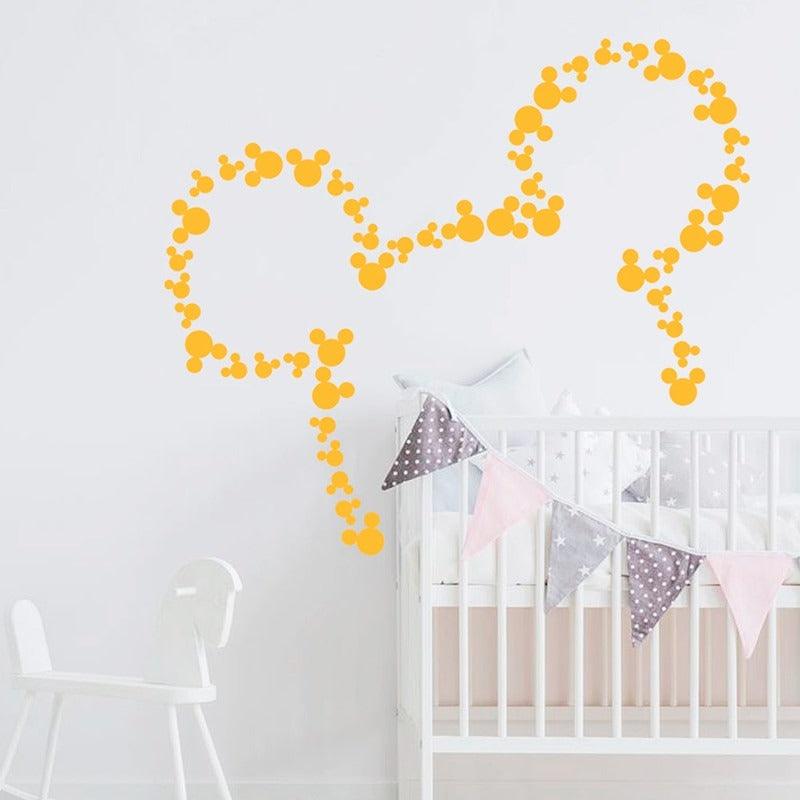 Vinilos Decorativos, Set de 40 Mickey Mouse