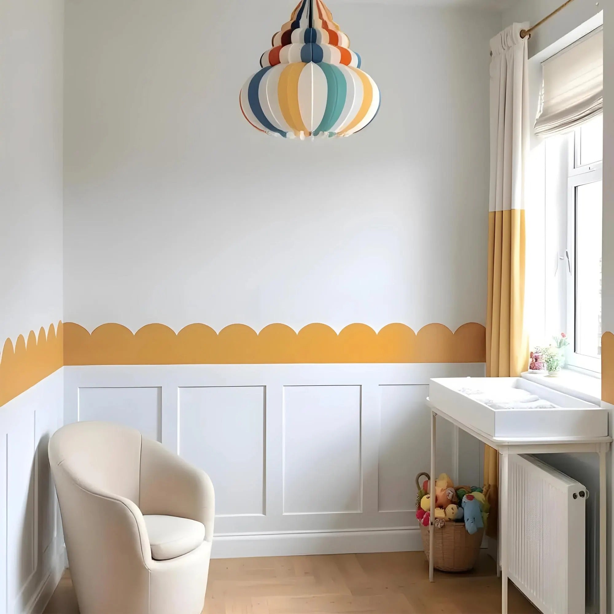 Vinilos Decorativos Tiras Arqueadas de 7.5" x 22.5" largo