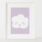 Cuadro Tierna Nube + Marco incluido