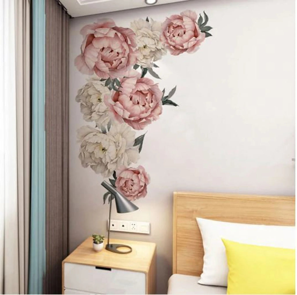 Set de 29 Vinilos Decorativos Peonías