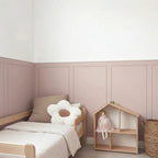 Panel tipo moldura color rosa, vinil decorativo (1 panel 25" x 51")